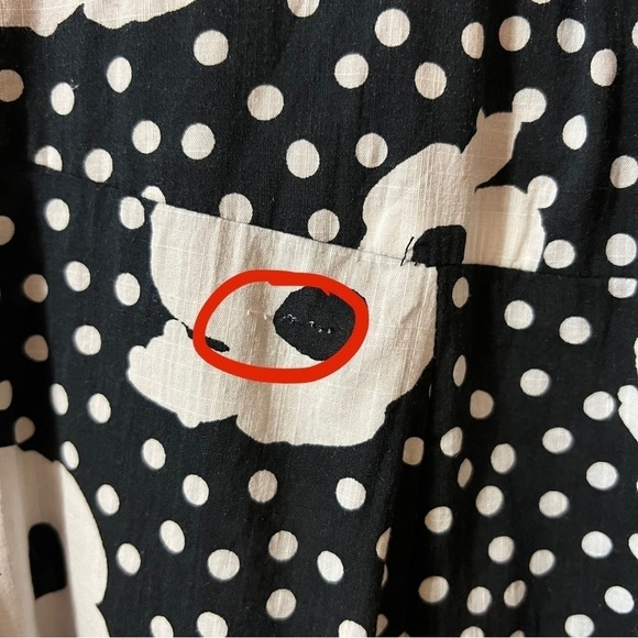 Urban Outfitters | Jocelyn Floral Printed Wrap Dress Mini Retro Size S - Picture 13 of 14